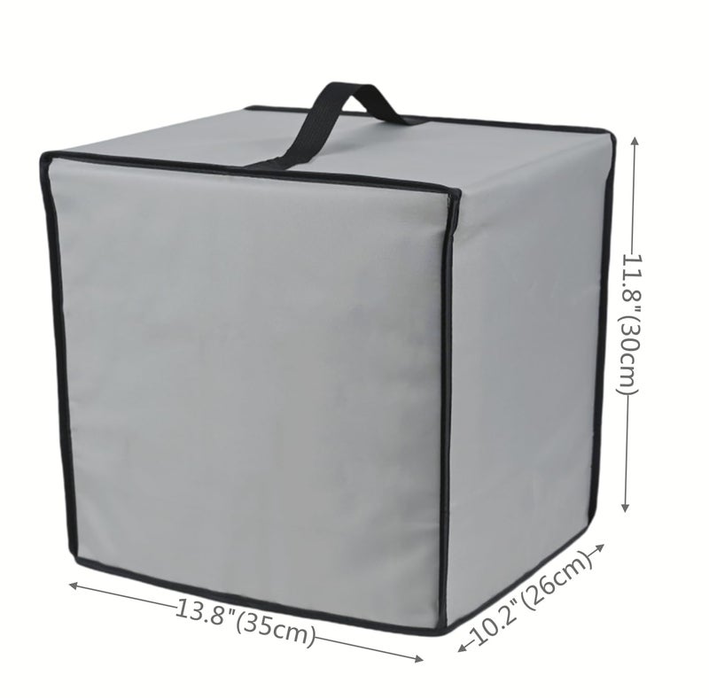 AF-WAN Heavy Duty Heat-Resistant Waterproof Dust-proof Cover For Ninja Crispi Air Fryer FN101GY (Silver Grey) - Image 3