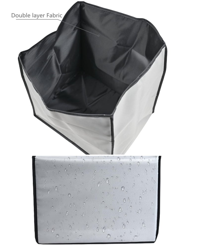 AF-WAN Heavy Duty Heat-Resistant Waterproof Dust-proof Cover For Ninja Crispi Air Fryer FN101GY (Silver Grey) - Image 5