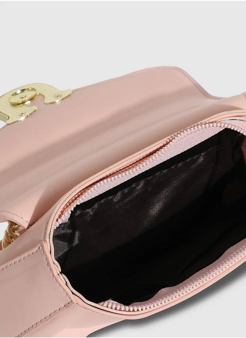 صوص هاوت Horseshoe Buckle Sling Bag - Blush Pink