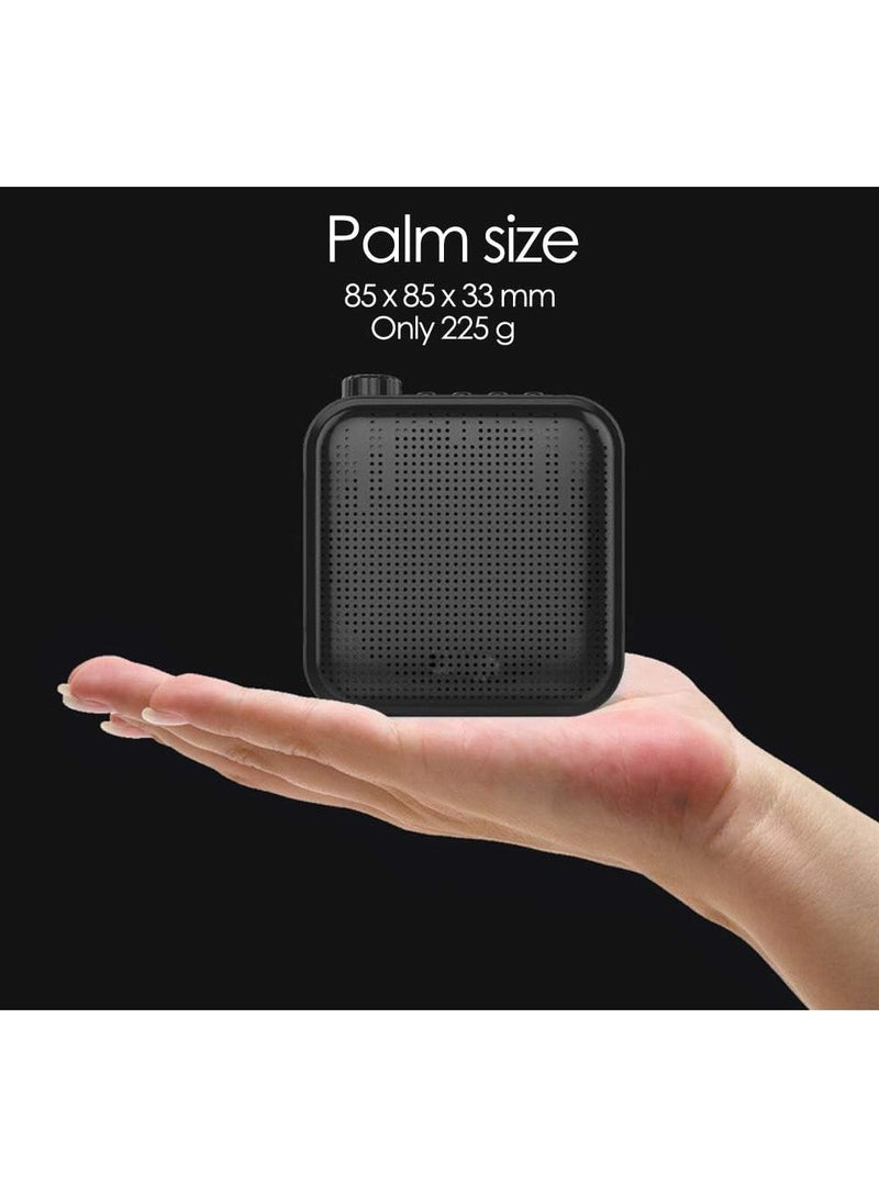 SYOSI Voice Amplifier with Wired Microphone Headset, Voice Amplifier, 12W Rechargeable PA System (1200mAh) with Wired Microphone for Teachers, Coaches, Tour Guide Personal Microphone Speech Amplifier - Image 4