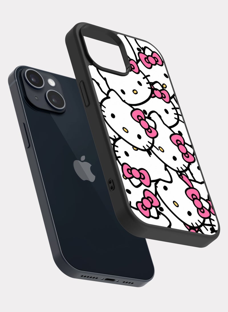 PXLAAT iPhone 14 case cover Hello Kitty Rosa - Image 2