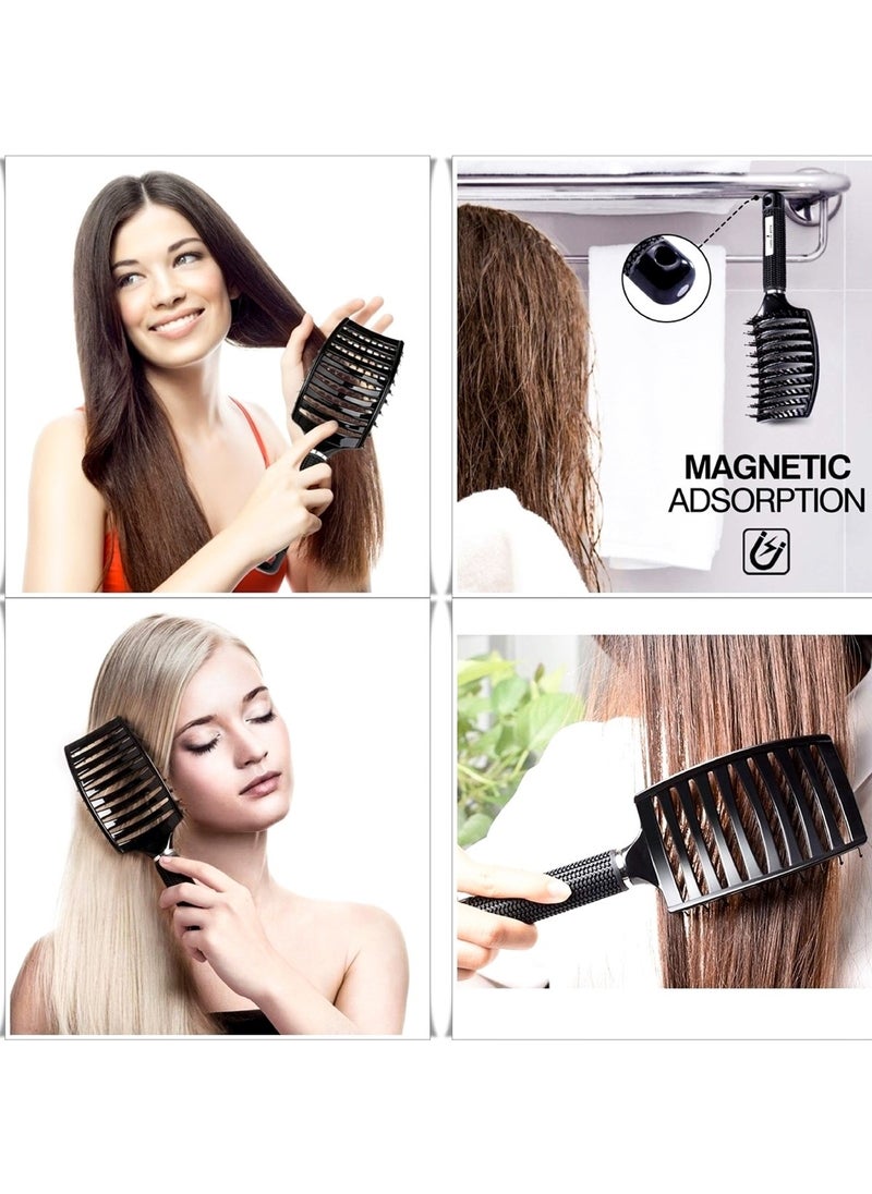 Land of Myth - Premium Detangler, Detangling Brush, Soft, Flexible, Ionic Tooth  - Image 5