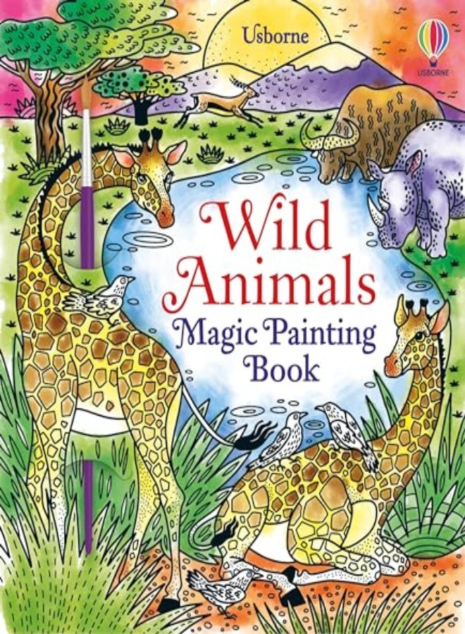 WILD ANIMALS MAGIC PAINTING BK 