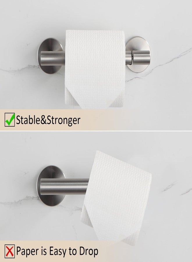 BGL Toilet Paper Holder Brushed Nickel Wall Mount, Brush Nickel Bathroom Toilet Paper Holder Brushed Nickel SUS 304 Stainless Steel, Double Post Pivoting Toilet Paper Roll Holder for Bathroom RV - Image 5