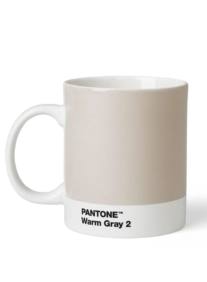 Pantone Vibrant Hue Mug – Warm Gray