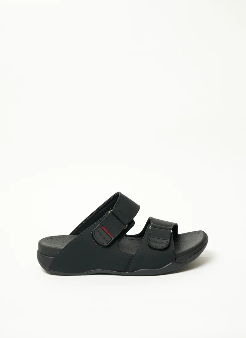 جيومني صنادل رجالي عربي جيومني أسود