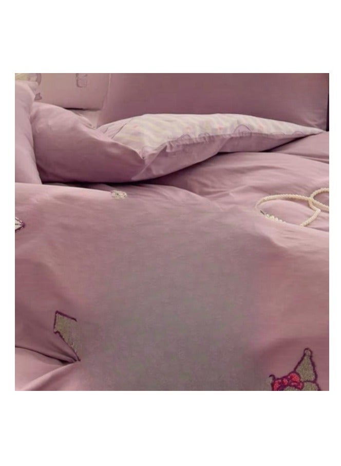 Bed Sheet Style — High End Cartoon Pattern  Pure Cotton Bedding Four Piece Set - Image 3
