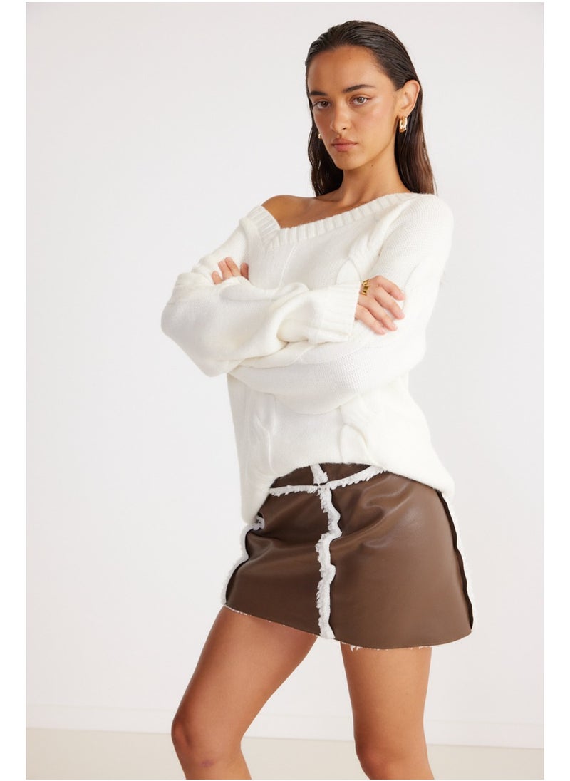 SNDYS Cable Knit Jumper  - Image 3