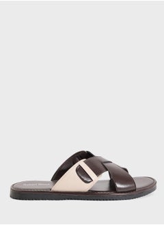 Robert Wood Cross Strap Casual Sandals  - Image 2