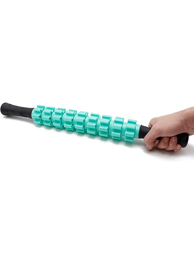Generic For Arm Workout Tool Muscle Roller Stick Body Massage Roller For Fitness Yoga Legs Arm Six Round Body Massager For Relief (Color : Black) - Image 4