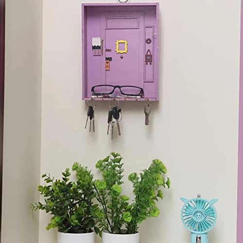 TOIVO Key Holder，Friends TV Show Merchandise Cute Key Holder for Wall, Entryway, Bathroom, Living Room and Office - Image 2