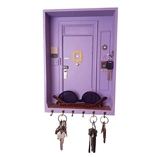 TOIVO Key Holder，Friends TV Show Merchandise Cute Key Holder for Wall, Entryway, Bathroom, Living Room and Office - Image 1