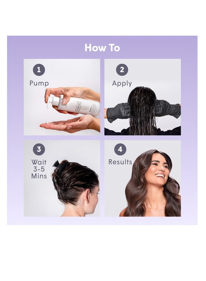 dpHUE Gloss+ Toning Purple 192ml - Image 4