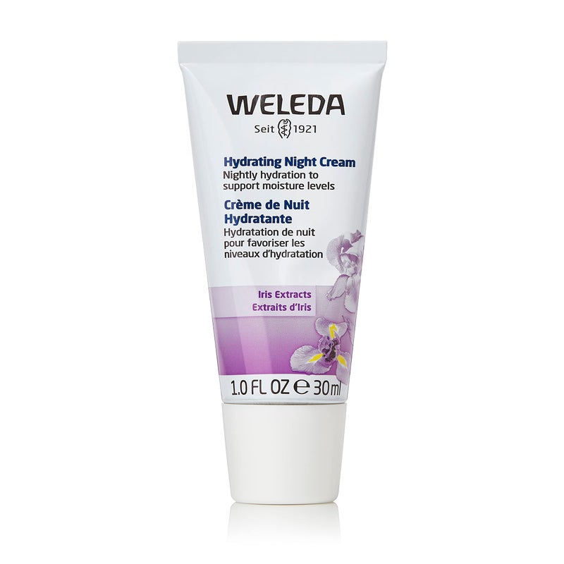 Weleda Hydrating Night Face Cream, 1 Fluid Ounce, Plant Rich Moisturizer with Iris Root, Calendula and Chamomile - Image 1