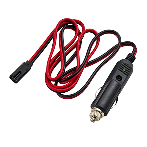 RoadPro RPPSCBH-2CP Platinum Series 2-Wire 2-Pin Plug/12V Plug Fused Replacement CB Power Cord, 16-Gauge Heavy-Duty Copper Wire - Image 3