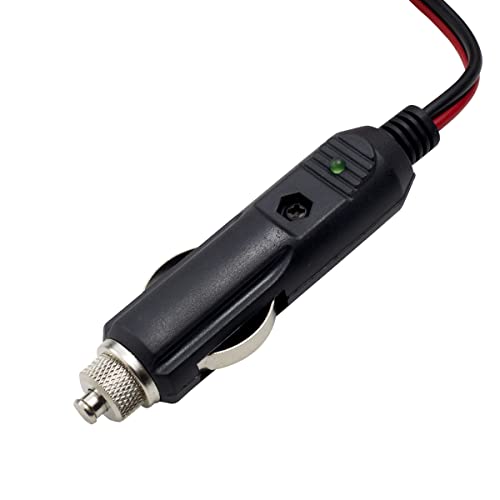 RoadPro RPPSCBH-2CP Platinum Series 2-Wire 2-Pin Plug/12V Plug Fused Replacement CB Power Cord, 16-Gauge Heavy-Duty Copper Wire - Image 5