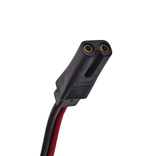 RoadPro RPPSCBH-2CP Platinum Series 2-Wire 2-Pin Plug/12V Plug Fused Replacement CB Power Cord, 16-Gauge Heavy-Duty Copper Wire - Image 4