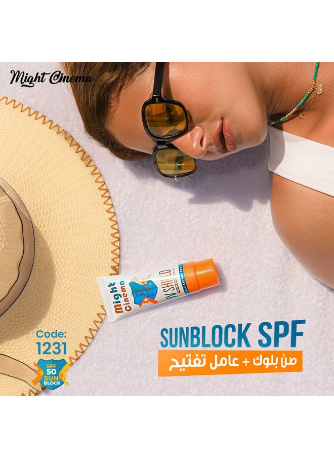 Might Cinema Sunblock SPF 50  - Image 1