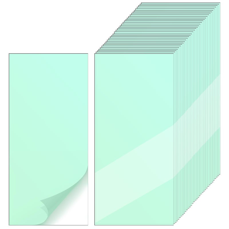 Tucnoeu 100pcs Welding Lens 2x4.21x0.04Inch Transparent Welding Lens for Hood Accessories - Clear Replacement for Weldings Helmet - Image 1