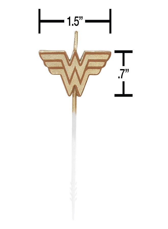Papyrus Birthday Candles, Wonder Woman Stars Cake Topper (8-Count) - Image 2
