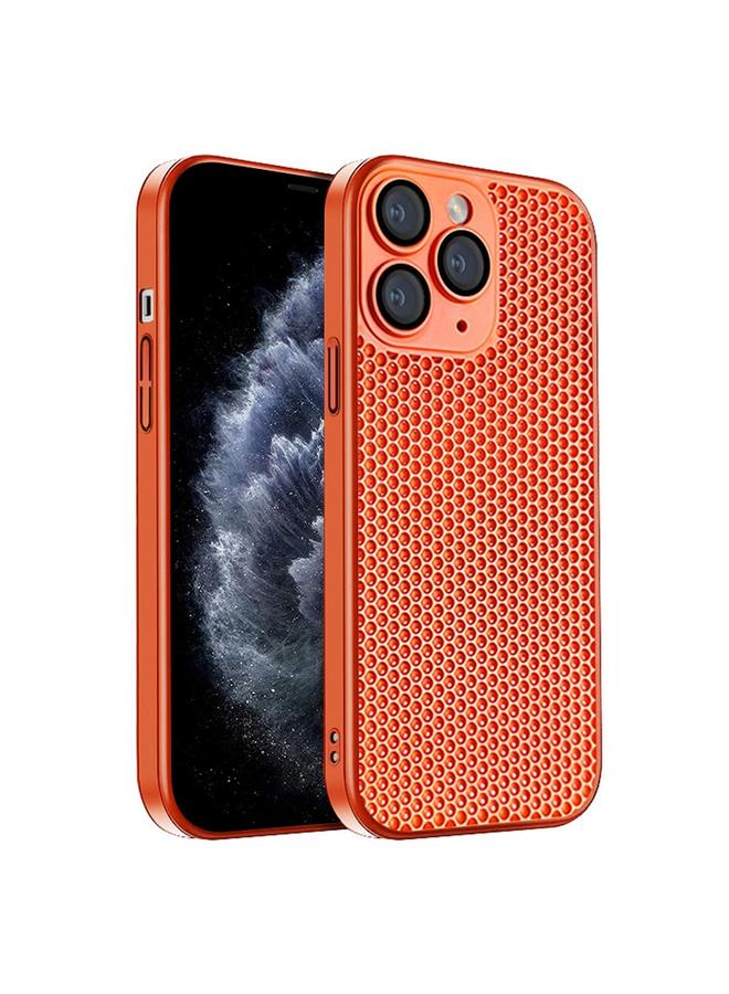 The Bros Phone Case For iPhone 11 Pro Max Honeycomb Radiating PC Phone Phone Case - Image 1