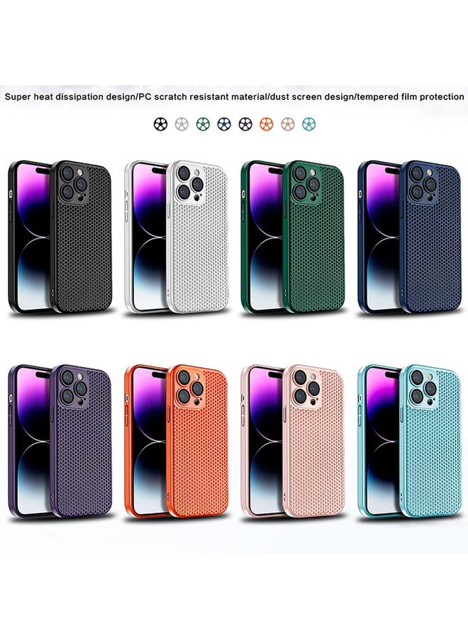 The Bros Phone Case For iPhone 11 Pro Max Honeycomb Radiating PC Phone Phone Case - Image 2