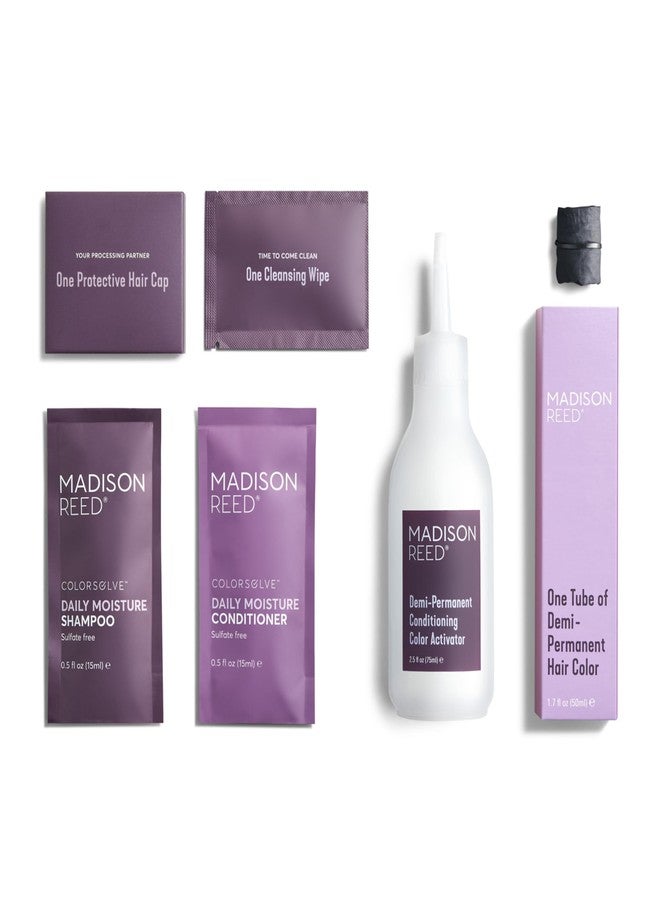 Madison Reed colorwonder Demi-Permanent Hair Color, Effortless At-Home Hair Dye, Ammonia-Free, Cruelty-Free, Espresso Yourself (4N Darkest Brown), Pack of 1 - Image 2