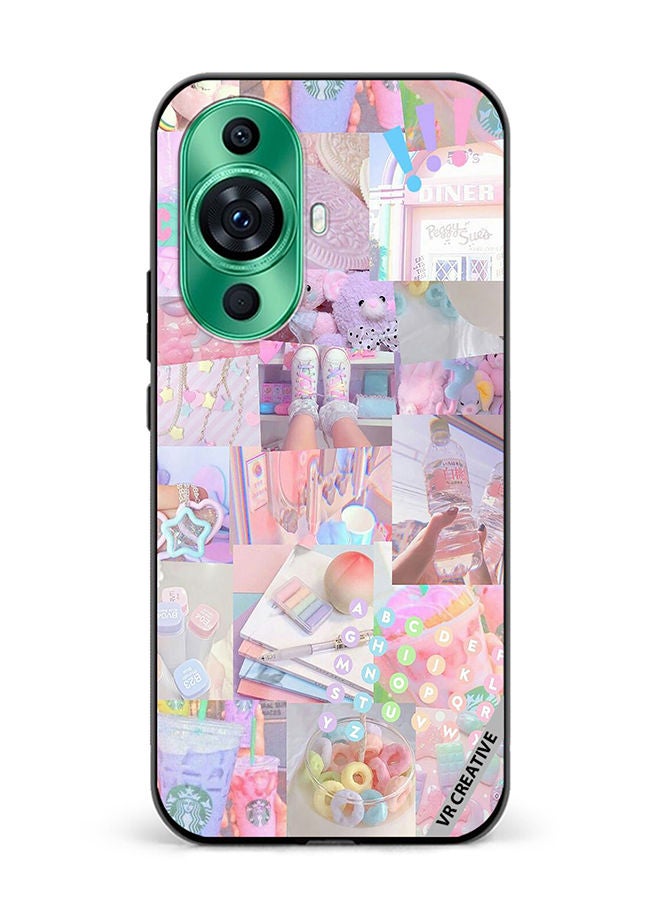 VR CREATIVE Protective Case Cover For Huawei nova 11 Cute Collage Design Multicolour - Image 1