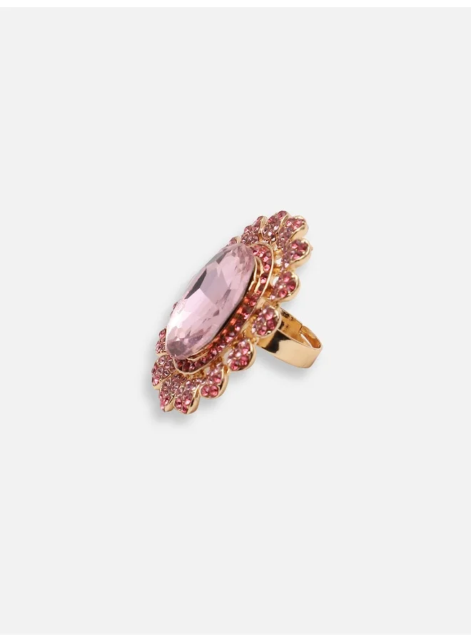 SOHI Party Artificial Cocktail Ring Jewellery
