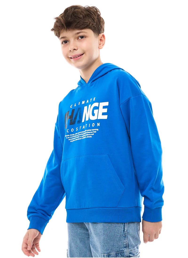 victor and jane Boys' Graphic Hoodie