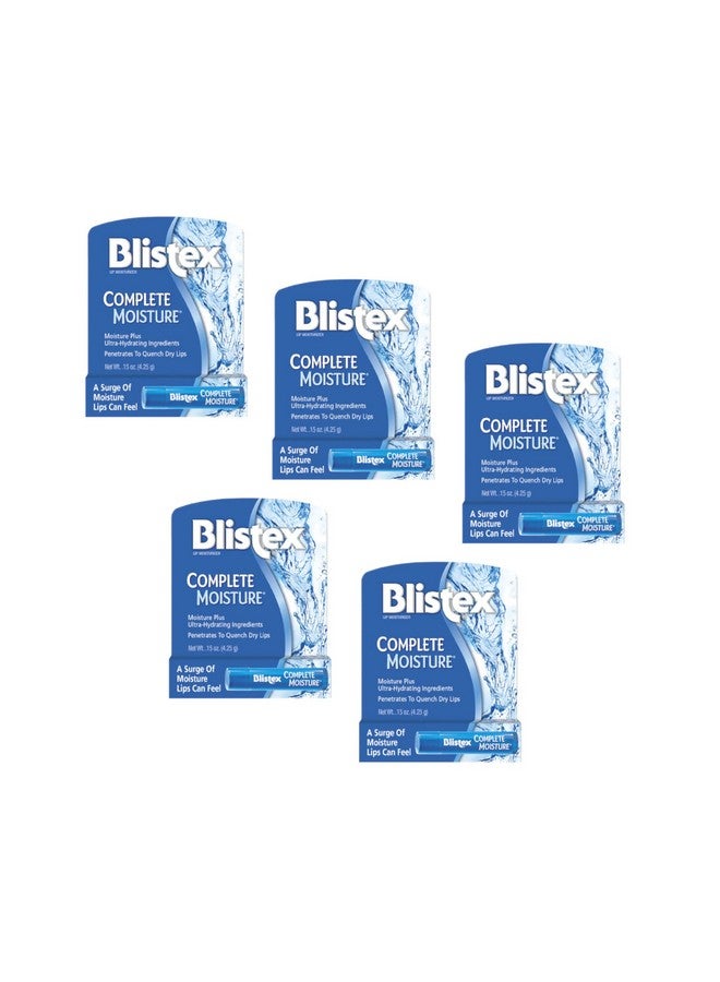 Blistex Complete Moisture Lip Protectant 0.15 Oz (Pack Of 5) - Image 1