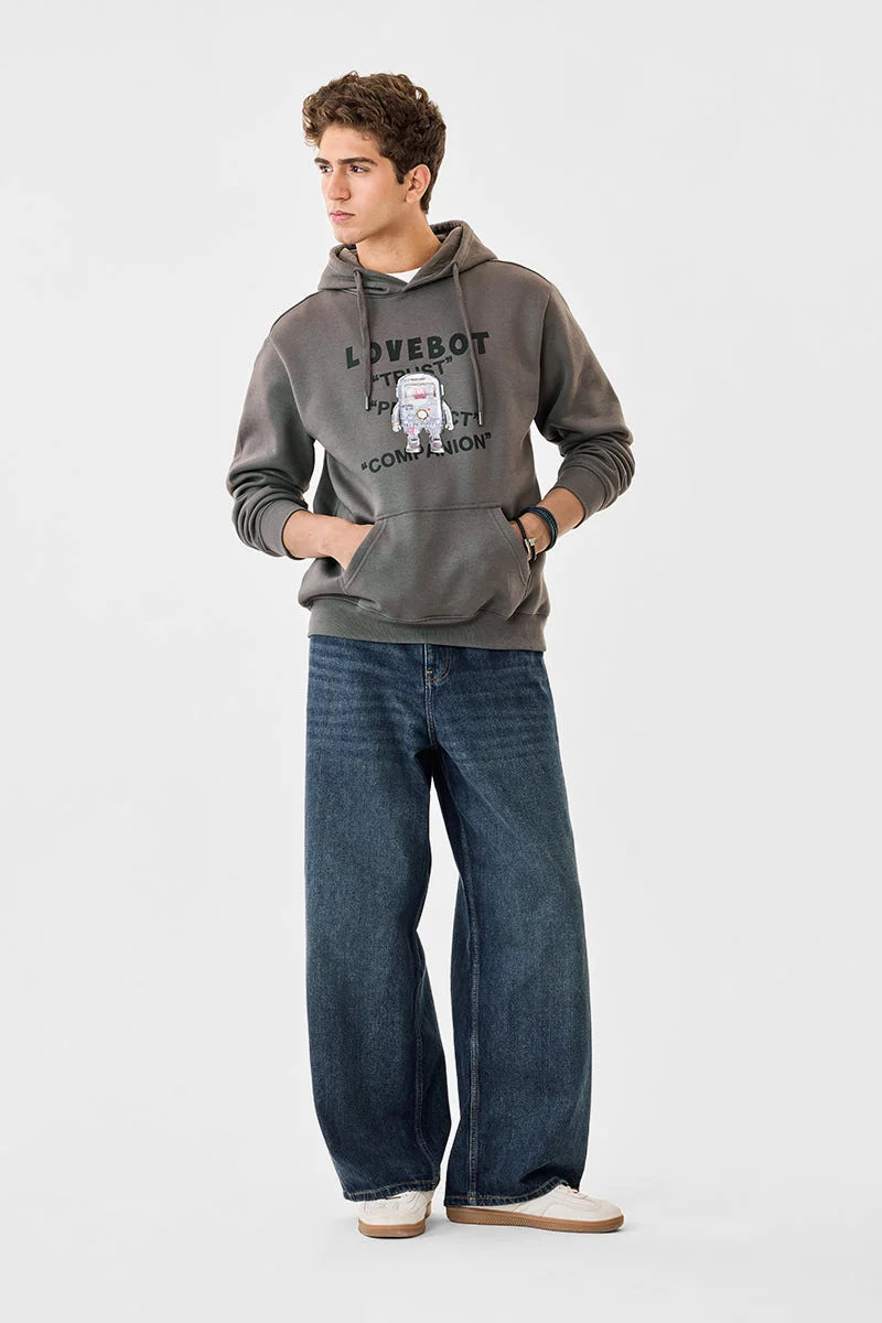 سنيتش Love Bot Oversized Hoodie