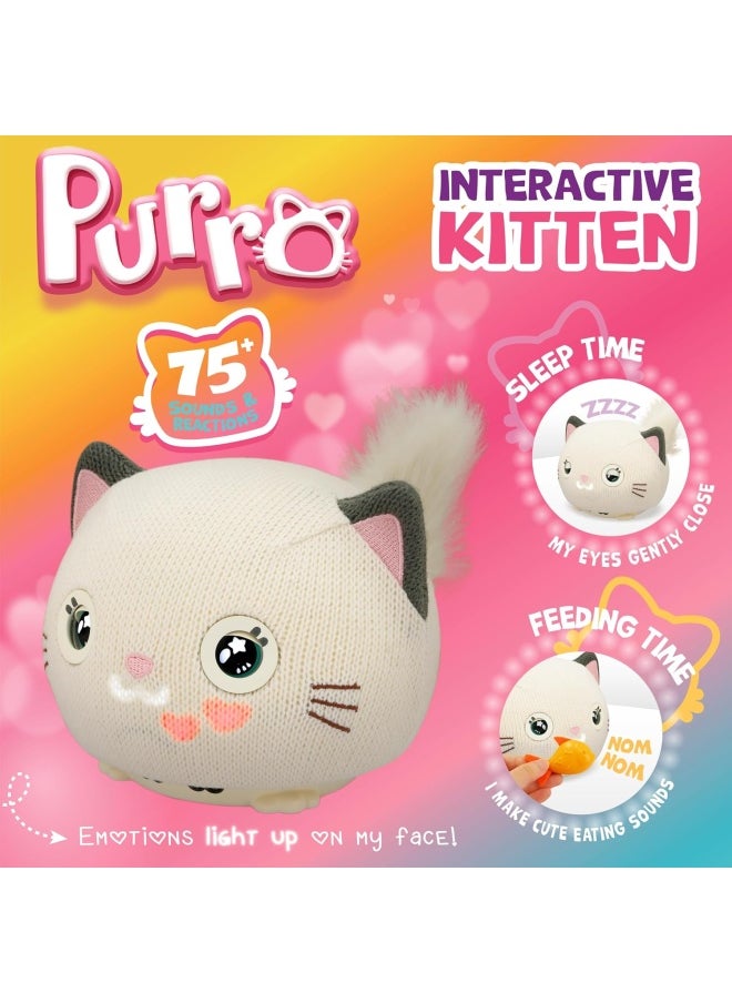 TEKSTA - Teksta Purro The Interactive Kitten Figure (19 cm) - Image 1