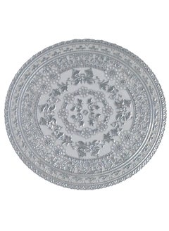 Generic 24-Piece Plastic Doilies Paper silver 15cm  - Image 1