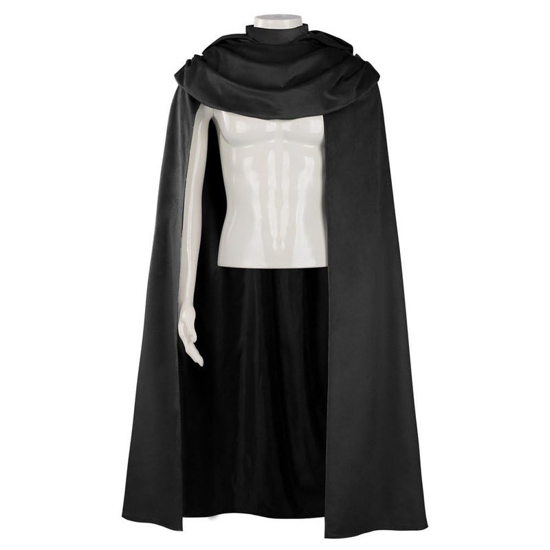 Sanfly Adult Hooded Medieval Knight Cloak Polyester Cape for Halloween Theatre Cosplay - Image 5