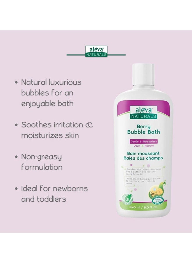 Aleva Naturals - بيري فقاعات الاستحمام - 240 مل - Image 1