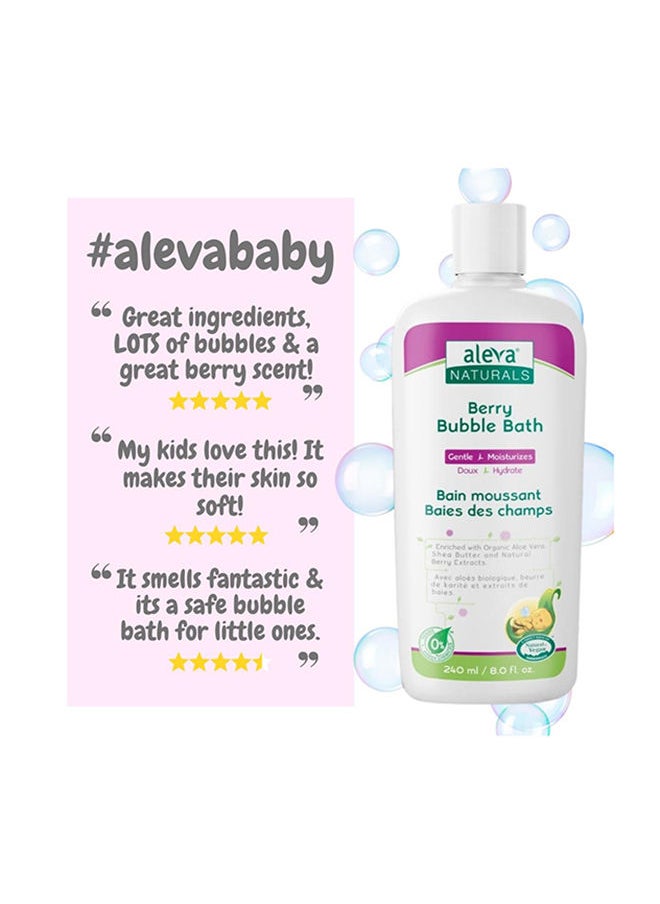 Aleva Naturals - بيري فقاعات الاستحمام - 240 مل - Image 1