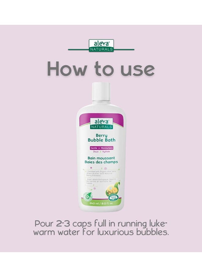 Aleva Naturals - بيري فقاعات الاستحمام - 240 مل - Image 1