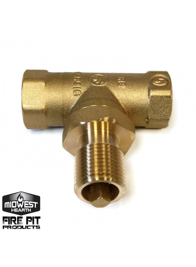 Midwest Hearth Midwest Hearth Fire Pit Gas Valve Kit - 1/2" NPT  - Image 2