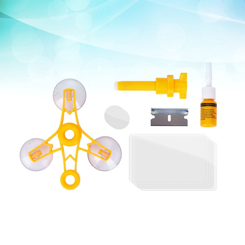 1 Set DIY Car Windshield Repair Kit Glass Windscreen Restore Repairing Tools Set Crack Repairing Car Auto Kit - Image 1