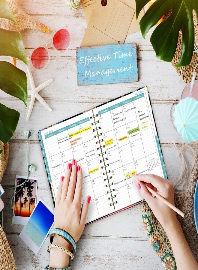 Ymumuda 2026 Planner, Daily Weekly and Monthly Planner，Jan 2026 - Dec 2026, 8.4" x 6.3", 2026 Calendar Planner Book with Tabs, Spiral Notebook with Inner Pocket for Office Home School Supplies - Image 2