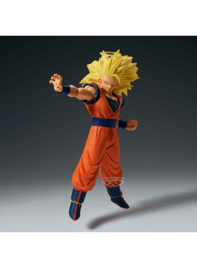 Banpresto Dragon Ball Z Match Makers Super Saiyan 3 Son Goku(Vs Majin Buu) Statue - Image 2