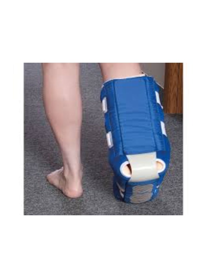 Walgreens Healift AFO Smooth – Standard Size Ankle Foot Brace with Semi-Rigid Splint, Non-Slip Sole, Heel Offloading Support, Easy Glide Design, Standerd size, Unisex. - Image 3