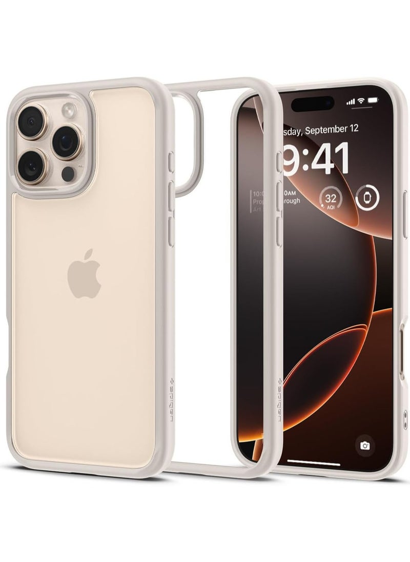 Spigen Ultra Hybrid iPhone 16 Pro Case Cover (2024) - Natural Titanium  - Image 1