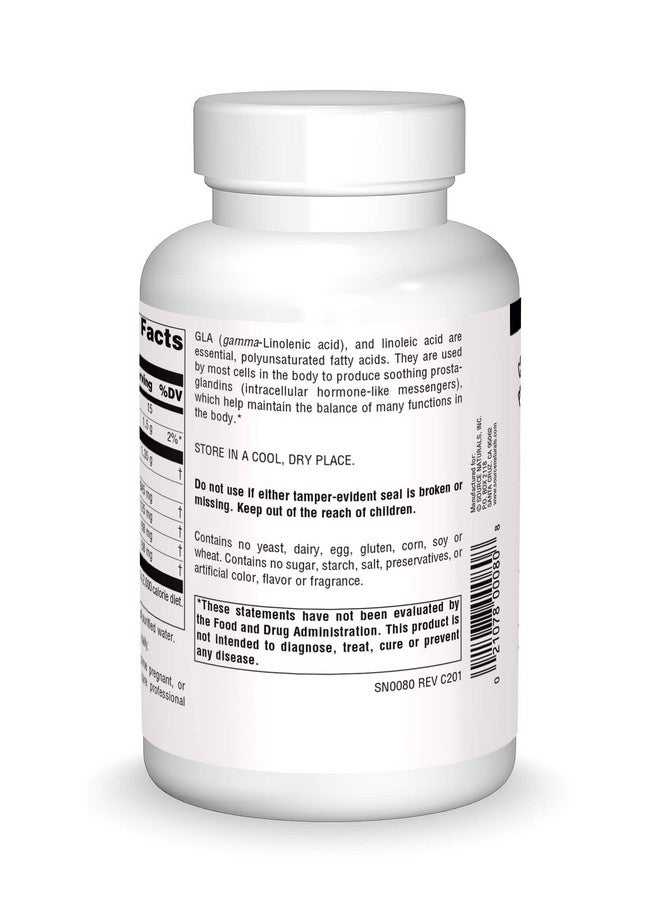Source Naturals Evening Primrose Oil Hexanefree 1350Mg Gla Yield: 135 Mg Coldpressed 120 Softgels - Image 3