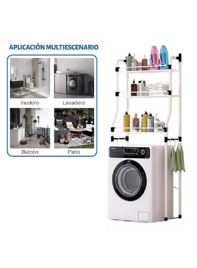 Washing Machine Storage Shelves Drying Machine Storage Rack 165 cm.