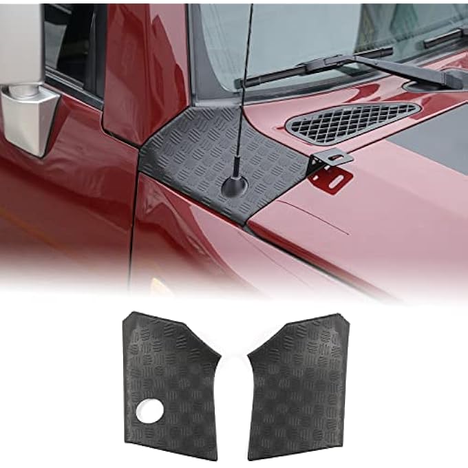 Unity Cowl Body Armor Outer Cowl Covers Side Corner Guards Fit ToyotA Fj Cruiser 20072021 Car Hood Side Body Armor Outer Cowling Cover Trim Hood Side Corner Guard Hood Side Trim Panel Cover Accessories - Image 2