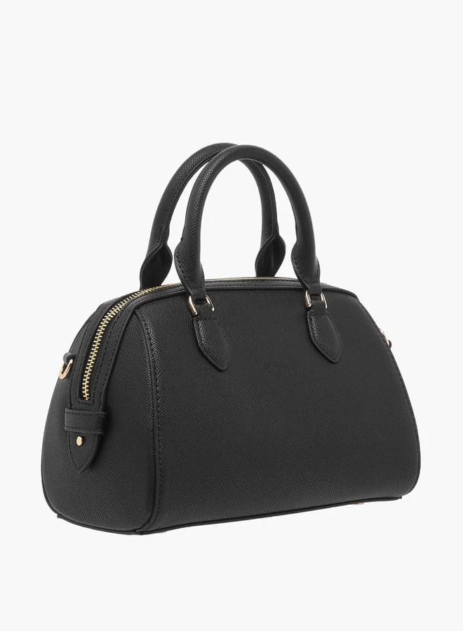 سيليست Women Textured Tote Bag with Double Handle and Detachable Strap