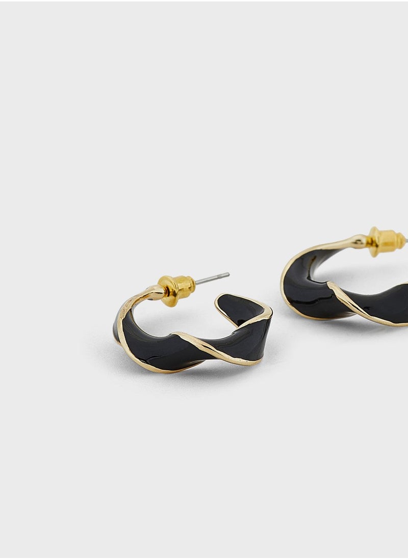 Ginger - Twisted Hoops - Image 1