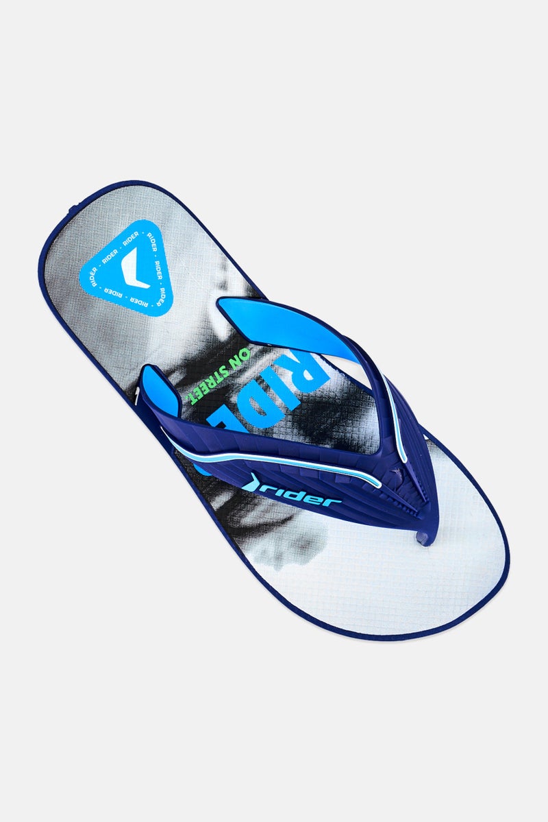 RIDER Men Way Logo Thong Slip On Slippers, Multicolor - Image 2